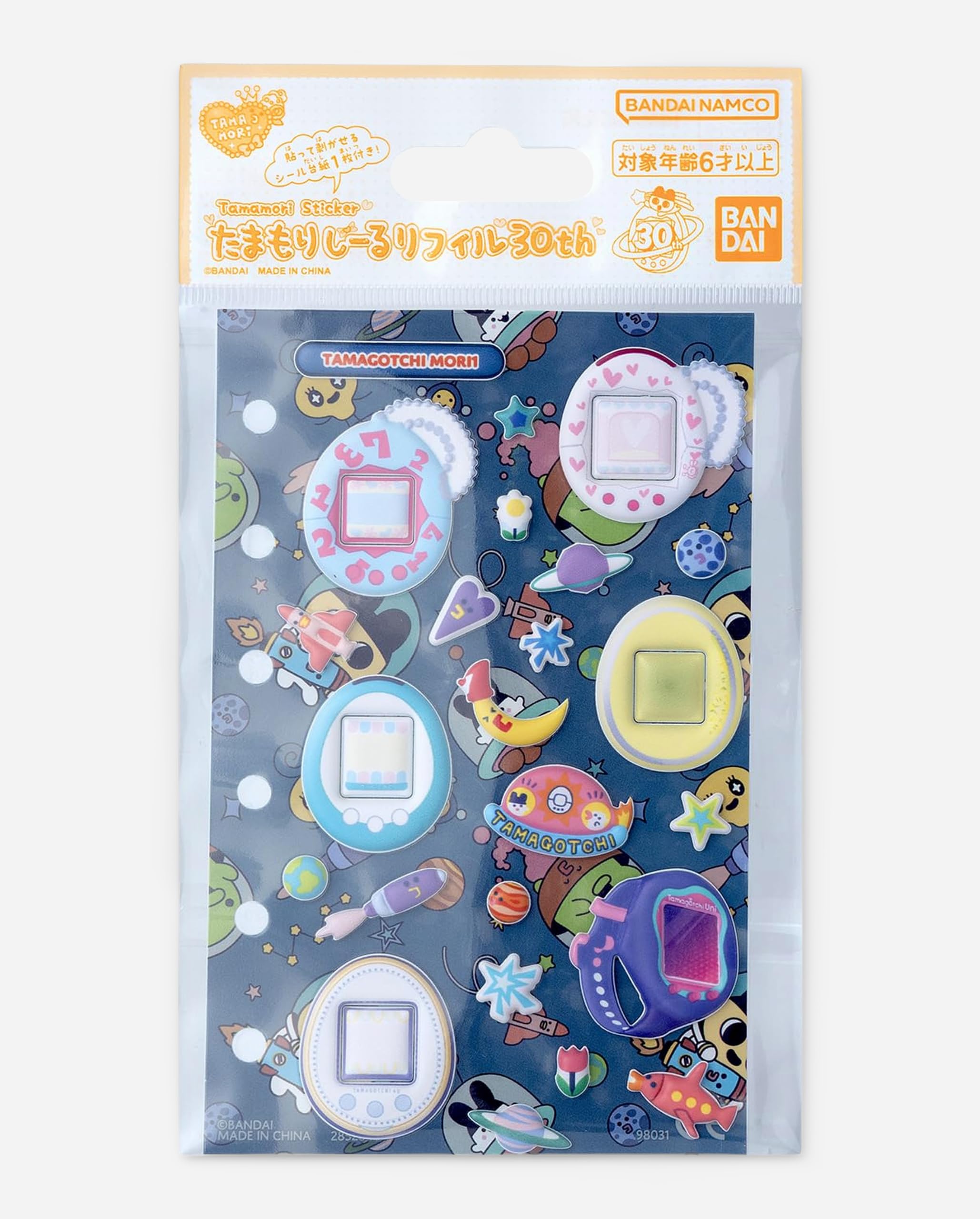 たまごっち 6個セット Amazon | [バンダイ(BANDAI)] たまもりしーるリフィル30th たまごっち